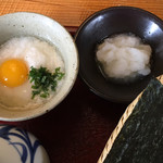 四季の風 - とろろ&鶉卵