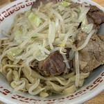 ラーメン二郎 - 【2019.8.21】小豚900円+ヨダレ汁なし100円