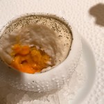 オマージュ - 馬糞雲丹の前菜の中