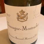 オマージュ - シャサーニュ・モンラッシェ　ブラン（ベルナール・モロー）