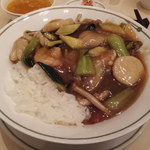 中国飯店 - 海鮮あんかけ飯