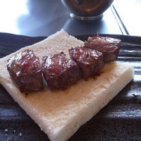 大淀河畔 みやちく - ステーキ