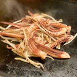 月島もんじゃ わらしべ - ゲソバター