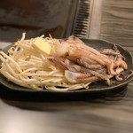 月島もんじゃ わらしべ - ゲソバター