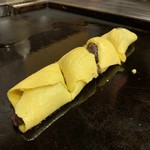 月島もんじゃ わらしべ - あんこ巻きアイス