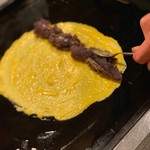 月島もんじゃ わらしべ - あんこ巻き