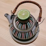 酒肴結 さかぐち - 鱧と松茸の土瓶蒸し