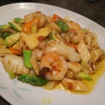 中国料理 和華 - 海鮮XO醤塩味炒め