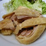創華飯店　むしどり柚子胡椒風味（890円）