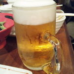 豚そば　成 - ビール