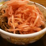 すき家 - 紅生姜食べ放題