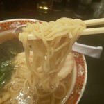 麺屋 竜王 - 細麺