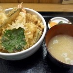 天丼　根津 - ミックス丼