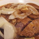 鳥ひで - 黒豚かつ煮