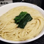 塩そば専門店 桑ばら - 山椒とあげネギのつけそば