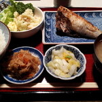 アコウダイ定食＠ポテサラ付