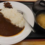 松屋 - 新オリジナルカレー。味噌汁オープン！