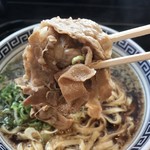 製麺屋慶史 麺ショップ 西月隈 - ダマになってた豚肉