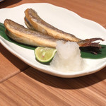 魚の中俣 - 氷下魚（コマイ）