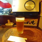 インディ庵 - 生ビール。