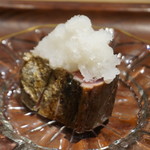 富小路 やま岸 - 戻り鰹のタタキ！！