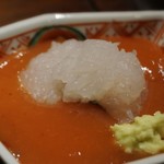 富小路 やま岸 - 濃厚な梅肉ソースで頂きます！