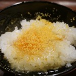 富小路 やま岸 - 黄身が見えなくなった(笑)