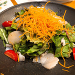 貝料理　吟 - 貝の旬野菜のサラダ