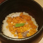 Nano Hana - うにと鯛の土鍋ご飯