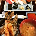Miyoshi Zushi - おまかせミニ天丼セット