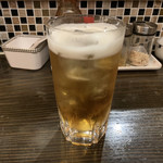 串かつ・一品料理 串たつ - レモンバーム酒ソーダ割