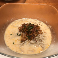 麻布箪笥町 天涼庵 - 冷し坦々蕎麦