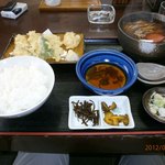 そば長 - 豚てんぷら定食　750円