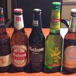 世界の小瓶ビール　10種！！！好みのビールはありますか？