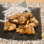 赤坂阿吽 - 日向鶏のもも肉炙り焼き