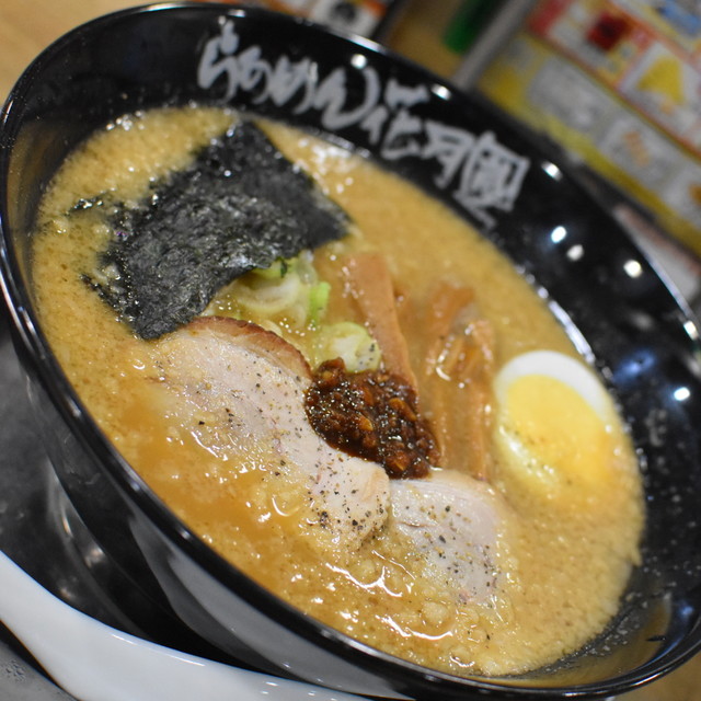 ニンニク６粒まで無料サービス By ランチ向上委員会 らあめん花月嵐 榎町店 京急川崎 ラーメン 食べログ