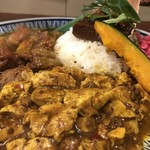 大衆中遊華食堂 八戒 - 四川麻婆豆腐カリィ、魯肉トッピング