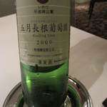 レフェルヴェソンス - 前回と同じ岩手の白ワインで