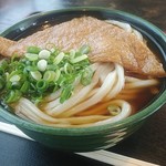 北乃家 - かけうどん大+きつね