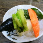 もつ焼き 大渕 - 漬物（２５０円）