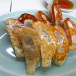 山の田ラーメン - ギョウザ　３５０円