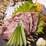 marbled horse sashimi