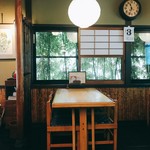 Sobadokoro Shoujiya - 落ち着いた店内