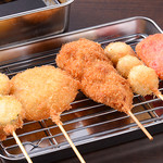 居酒屋 ちょいちょい - 串揚げ盛り合わせ