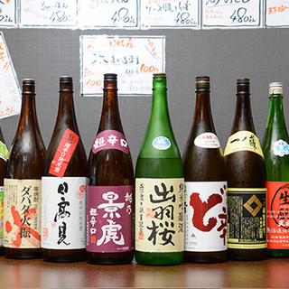 全国各地の日本酒・焼酎、定番のお飲み物も豊富にございます