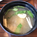 カナール - 定食のみそ汁