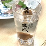 湯浅港 - 麦焼酎湯割 350yen