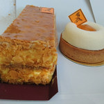 フレデリック カッセル - 買って帰ったケーキ②
      ・ミルフィユ・ヴァニーユ
      ・タルトアプリコ・ジャスマン