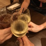 隠れ家フレンチ ｆ - 乾杯♪(*^^)o∀*∀o(^^*)♪