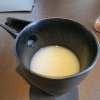 かぶらや - そばランチ　そば湯